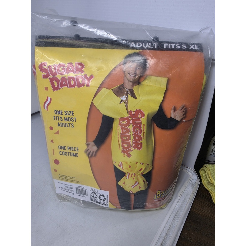NEW Rasta Imposta Sugar Daddy Halloween Costume Adult One Size FUN
